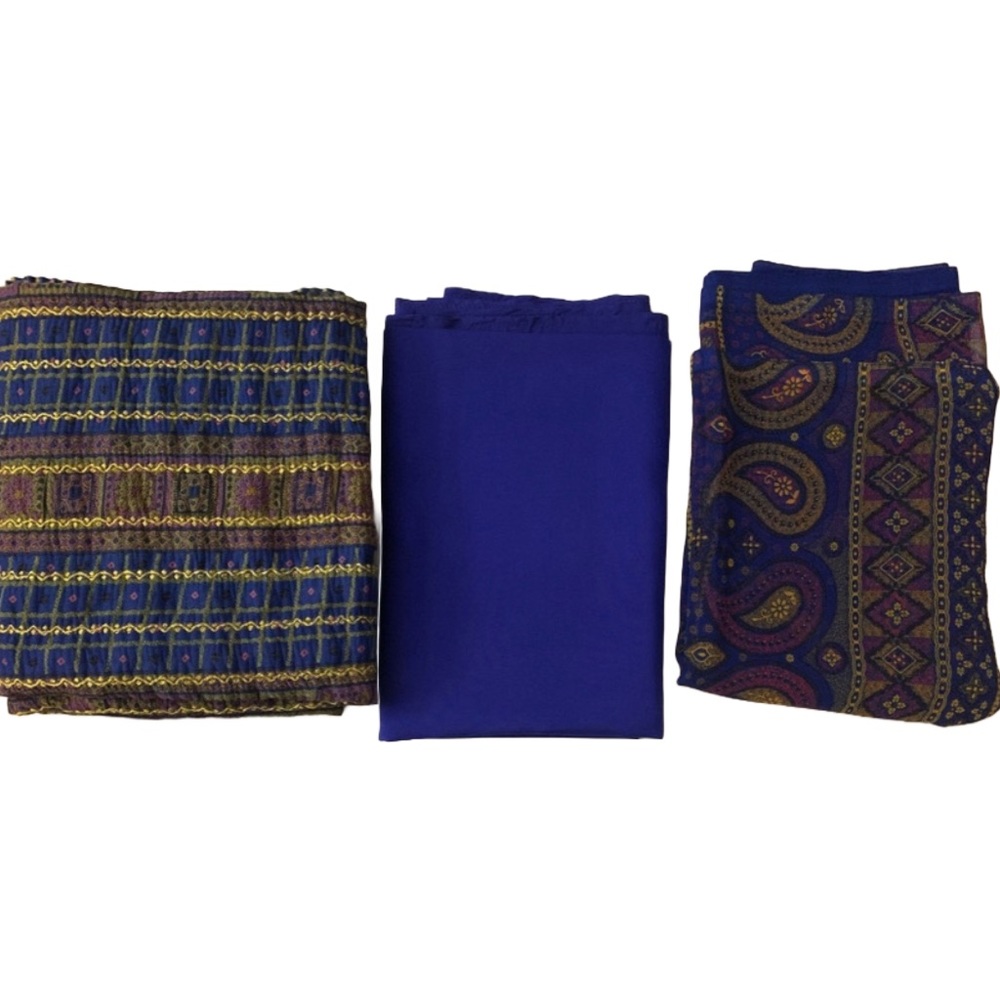 🌺 SALE $40 🌺 11 - NEW 3-Piece Unstitched Indian Suit